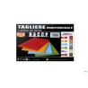 TAGLIERE CON FERMI POLIETILENE 60X40X2 ROSSO
