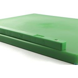 TAGLIERE CON FERMI POLIETILENE 60X40X2 VERDE