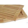 TAGLIERE GN 1/1 - 53 X 32 CM, H 2 CM TAGLIERE IN LEGNO CON RIPIANO GRIGLIE DI PANE, CON PIEDINI ANTISCIVOLO