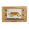 TAGLIERE GN 1/1 - 53 X 32 CM, H 2 CM TAGLIERE IN LEGNO CON RIPIANO GRIGLIE DI PANE, CON PIEDINI ANTISCIVOLO