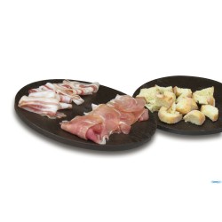 TAGLIERE SINTETICO EFFETTO LEGNO TONDO CM 25