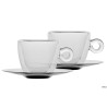 THERMIC GLASS SET 2 TAZZE CAPPUCCIO CL.16,5 CON PIATTO 1008601
