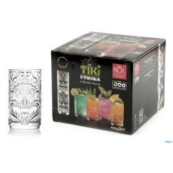 TIKI ETRURIA-CONFEZIONE 4 BICCHIERI FH CL 45 CM 7,6 H 13,6   27703020006