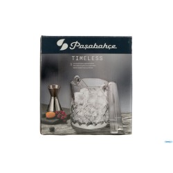 TIMELESS-SECCHIELLO GHIACCIO LT.1 CON MANICO E PRESA GHIACCIO IN PLASTICA  530068