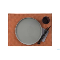 TOVAGLIETTA TRAMA STRETTA 45X33 ARANCIO PVC 60018