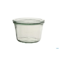 WECK CILINDRICO- CARTONE 6 VASETTI ML.370 CON COPERCHIO 100   741   06753