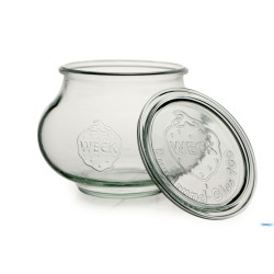 WECK DECO- CARTONE 4 VASETTI ML.1062 CON COPERCHIO 100  748   06498