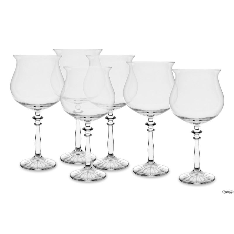 1924  - CONFEZIONE 6 CALICI GIN-TONIC CL 62