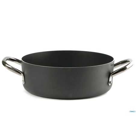 2100-ANTIADERENTE CASSERUOLA BASSA 2 MANICI CM.24  2116.24