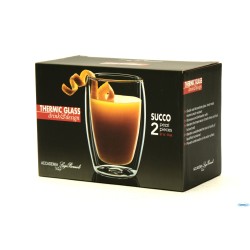 THERMIC GLASS SET 2 BICCHIERI JUICE CL.27  10354-01