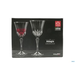 ADAGIO - CONFEZIONE 6 CALICI ACQUA CL 28 25836020206
