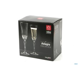 ADAGIO - CONFEZIONE 6 CALICI FLUTE CL 18 25948020106