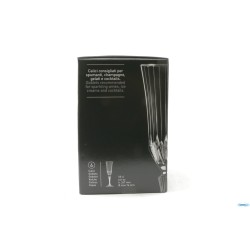 ADAGIO - CONFEZIONE 6 CALICI FLUTE CL 18 25948020106