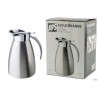 ADVANCED-CARAFFA INOX SATINATA CON PARTE SUPERIORE LUCIDA, ISOTERMICA A DOPPIA PARETE LT.1,0 CM.13XH.19,5  10923