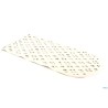ALISMA-TAPPETO VASCA CM35X72 BIANCO 2010 CONFEZIONE IN PVC ARROTOLATA