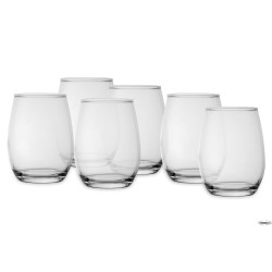 AMBER - CONFEZIONE DA 6 BICCHIERI VINO CL.35  420825-110634