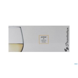 AMBER - CONFEZIONE DA 6 BICCHIERI VINO CL.35  420825-110634