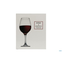 AMBER - CONFEZIONE 6 CALICI VINO ROSSO CL.46 440275