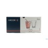 ARCADIE - CONFEZIONE 6 BICCHIERI FORMA ALTA CL 40 VETRO TEMPERATO  Q2751