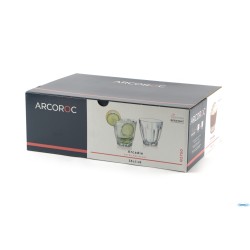 ARCADIE - CONFEZIONE 6 BICCHIERI FORMA BASSA CL 35 VETRO TEMPERATO  Q2750