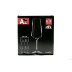 ARIA - CONFEZIONE 6 CALICI FLUTE CL 36 CM 7,2 H24,3 25326020106