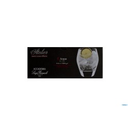 ATELIER - CONFEZIONE 6 BICCHIERI ACQUA CL 34 ART