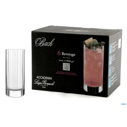 BACH CONFEZIONE DA 6 BICCHIERI BIBITA CL.48 10824-01