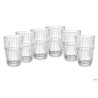 BARSHINE CONFEZIONE 6 BICCHIERI LONG DRINK CL 38 TEMPERATO E IMPILABILE 127312