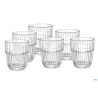 BARSHINE CONFEZIONE 6 BICCHIERI ROCKS CL 30,5 TEMPERATO E IMPILABILE 127311