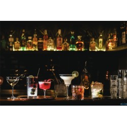 BARTENDER - CONFEZIONE 12 CALICI MARTINI DIAMANTE CL.17  166131