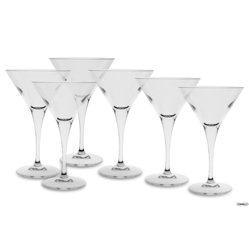 BARTENDER - CONFEZIONE 6 CALICI MARTINI CL 24 BARTENDER - CONFEZIONE 6 CALICI MARTINI CL 24