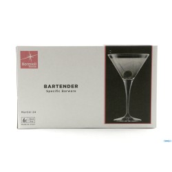BARTENDER - CONFEZIONE 6 CALICI MARTINI CL 24