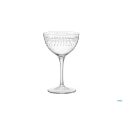 BARTENDER NOVECENTO-ART DECO' - CALICE MARTINI CL.23,5 H 15,5 DIAMETRO CM 9,5 122112