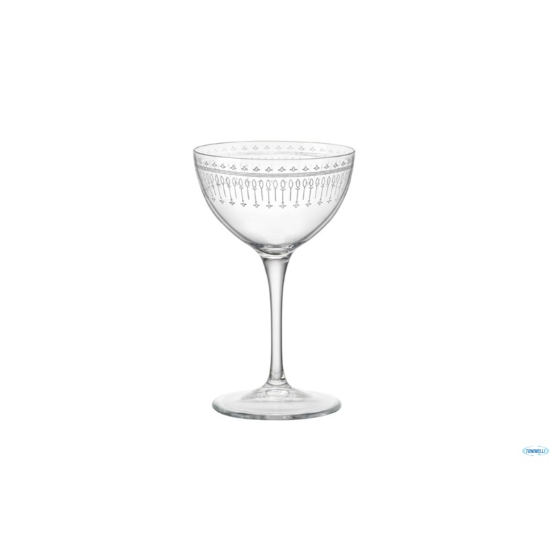 BARTENDER NOVECENTO-ART DECO' - CALICE MARTINI CL.23,5 H 15,5 DIAMETRO CM 9,5 122112