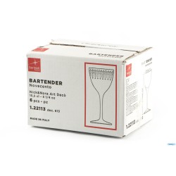 BARTENDER NOVECENTO-ART DECO' - CALICE NICK E NORA CL.15,5 H 15,5 DIAMETRO CM 7,4 122113