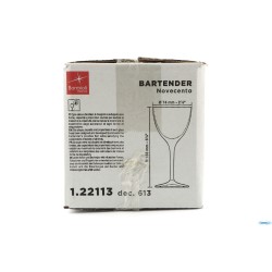 BARTENDER NOVECENTO-ART DECO' - CALICE NICK E NORA CL.15,5 H 15,5 DIAMETRO CM 7,4 122113