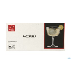 BARTENDER NOVECENTO-CONFEZIONE 6 CALICI FIZZ CL 22 122114