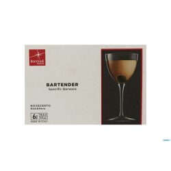 BARTENDER NOVECENTO-CONFEZIONE 6 CALICI NICK NORA CL 15,5 122113