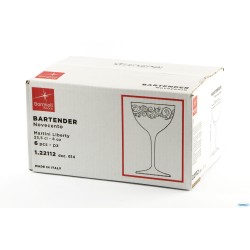 BARTENDER NOVECENTO-LIBERTY - CALICE MARTINI CL.23,5 H 15,5 DIAMETRO CM 9,5 122112