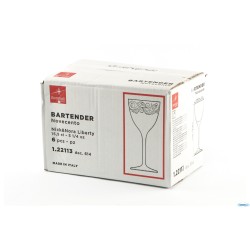 BARTENDER NOVECENTO-LIBERTY - CALICE NICK E NORA CL.15,5 H 15,5 DIAMETRO CM 7,4 122113
