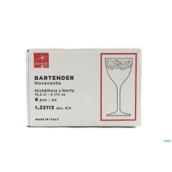 BARTENDER NOVECENTO-LIBERTY - CALICE NICK E NORA CL.15,5 H 15,5 DIAMETRO CM 7,4 122113