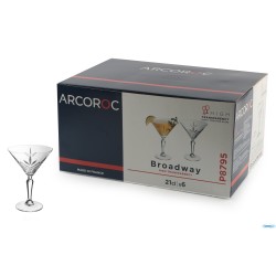 BROADWAY - CALICE COCKTAIL CL.21 -H 155 MM Ø 118 MM  P8795