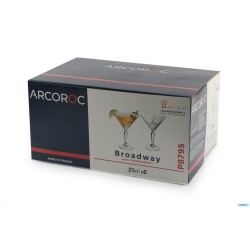 BROADWAY - CALICE COCKTAIL CL.21 -H 155 MM Ø 118 MM  P8795