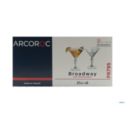 BROADWAY - CALICE COCKTAIL CL.21 -H 155 MM Ø 118 MM  P8795