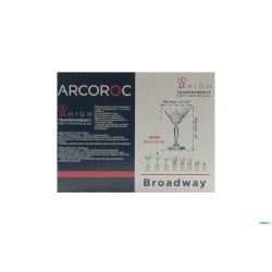 BROADWAY - CALICE COCKTAIL CL.21 -H 155 MM Ø 118 MM  P8795