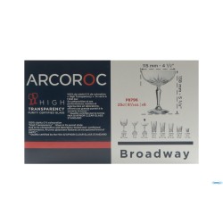 BROADWAY - CALICE COPPA  CL.25  H 138 MM Ø 115 MM- P8796