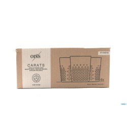 CARATS - CONFEZIONE 6 BICCHIERI DOF CL 35,5