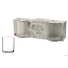 CONF 3 BICCHIERI AERE CL 28 ACQUA  H 88 MM Ø 73.5 MM