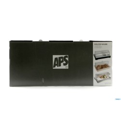 COPERCHIO ROLLTOP POLICARBONATO GN 1/1 CM 53X32,5XH.19 CON MANICO CROMATO