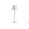 CUPCAKE-LAMPADA TAVOLO LED QUADRA CM.10XH.36 BIANCA